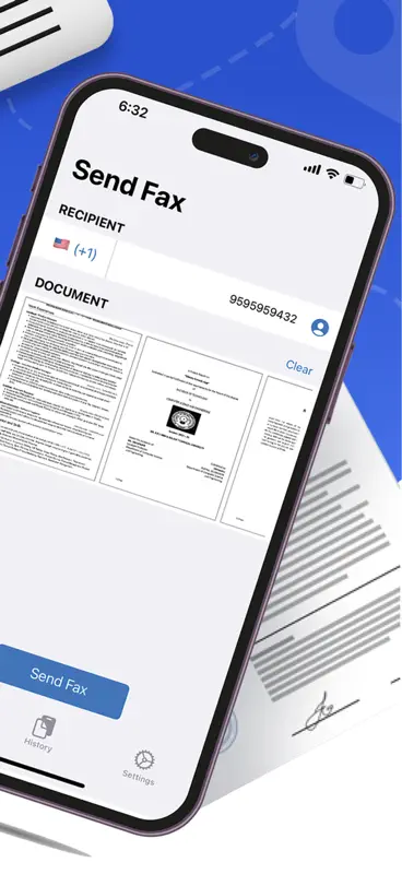 FREE Fax from iPhone screenshot 2 of 6