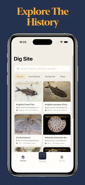 Fossil Identifier screenshot 3