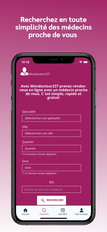 MONDOCTEUR237 app Screenshot 1 of 10