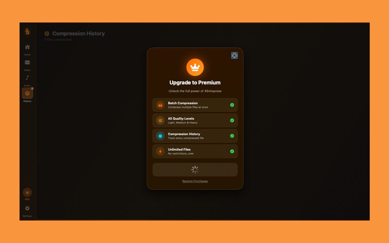 45mixpress screenshot