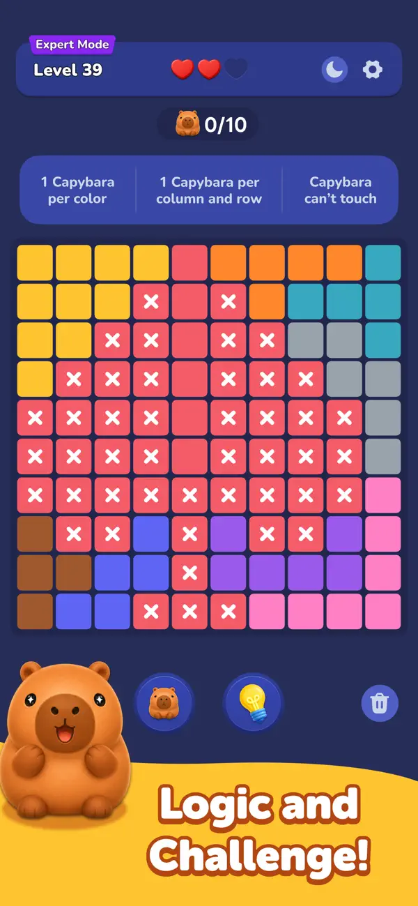 Screenshot #2 pour Capydoku! - Queen Sudoku
