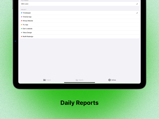 Timekeeper - Time calculator iPad screenshot 4 - Productivity app
