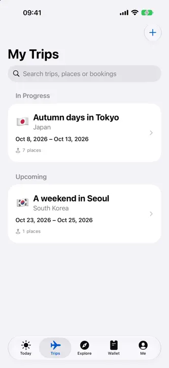Plavia: Trip & Travel Planner screenshot 2