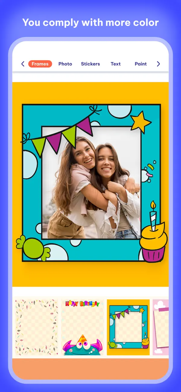 Screenshot #2 pour Faire des vœux d'anniversaire