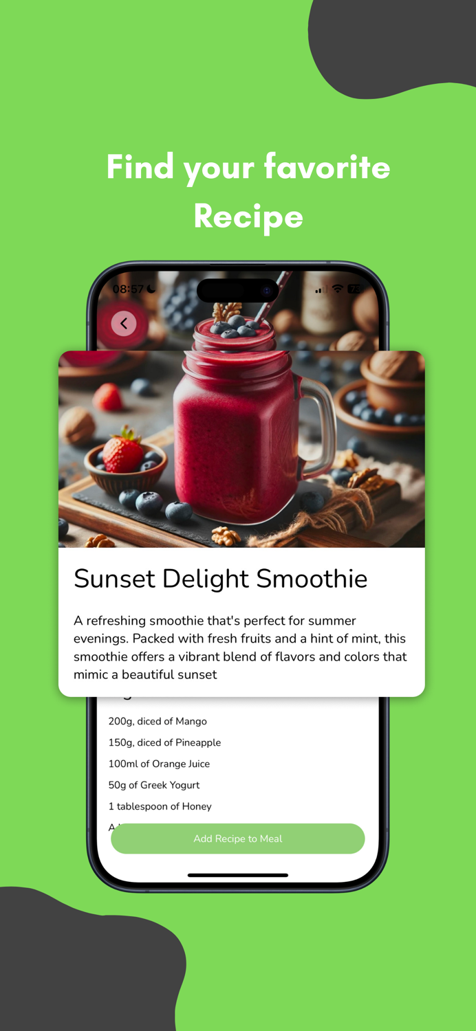 FitBro - Calorie Counter App
