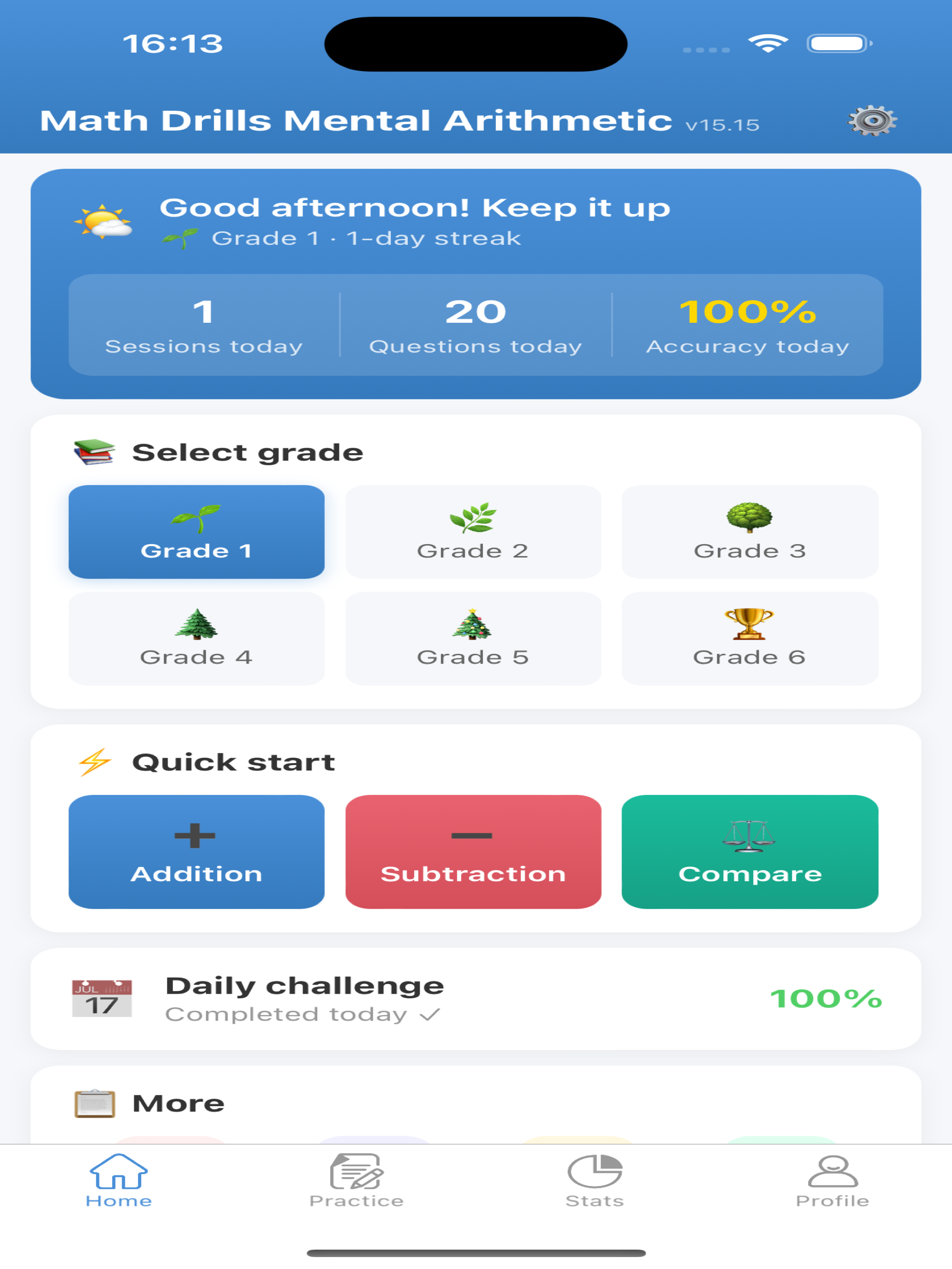 Math Drills Mental Arithmetic screenshot 6