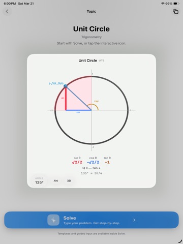 MakesSense: Math Solver iPad screenshot