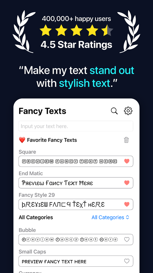 #3. All Symbol Keyboard Fonts Art (iOS) 来自: MelonSoup