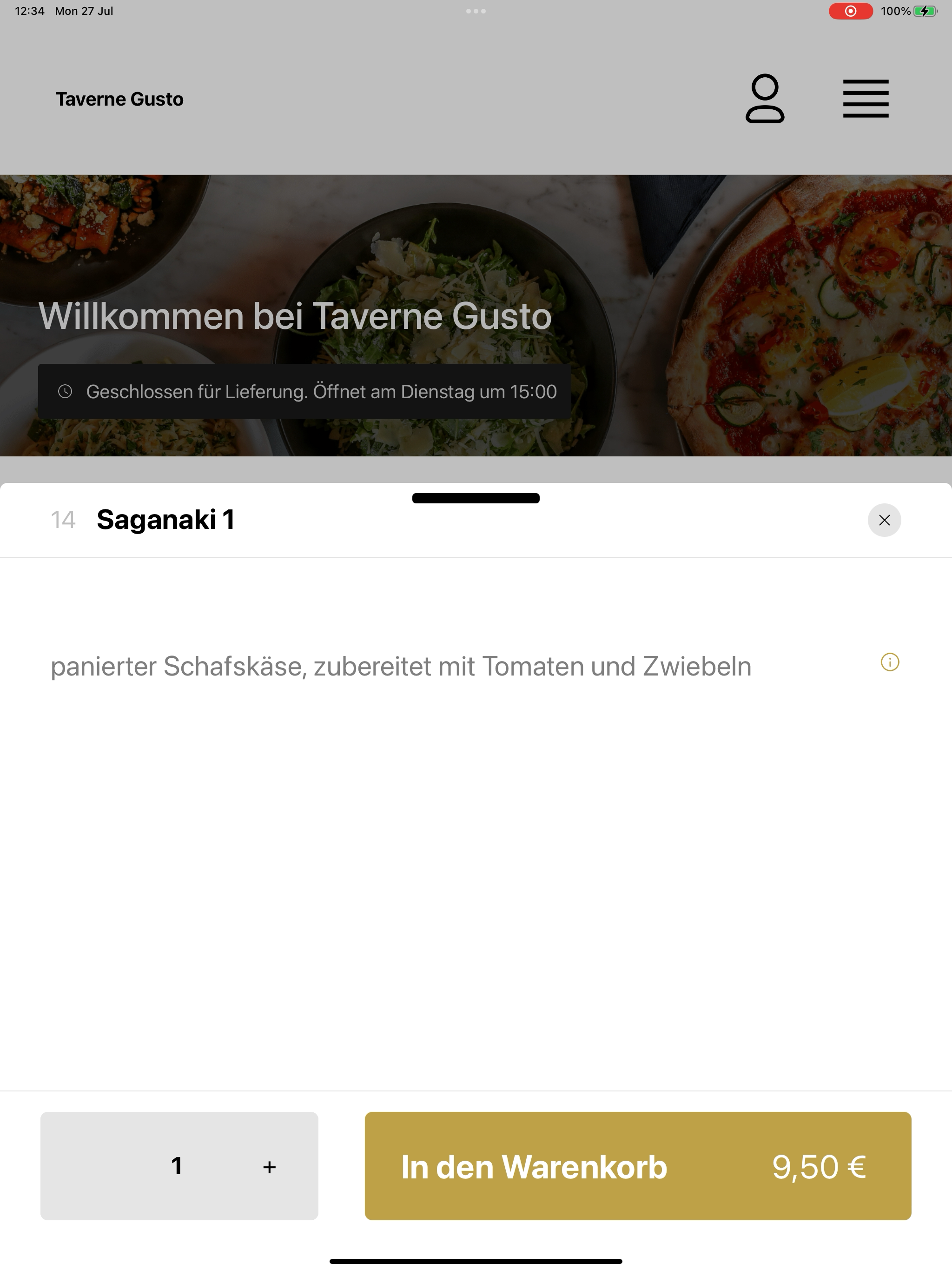 Taverne Gusto DE screenshot 16