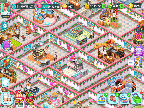 Star Chef 2: Restaurant Game iPad screenshot 6 - Games app