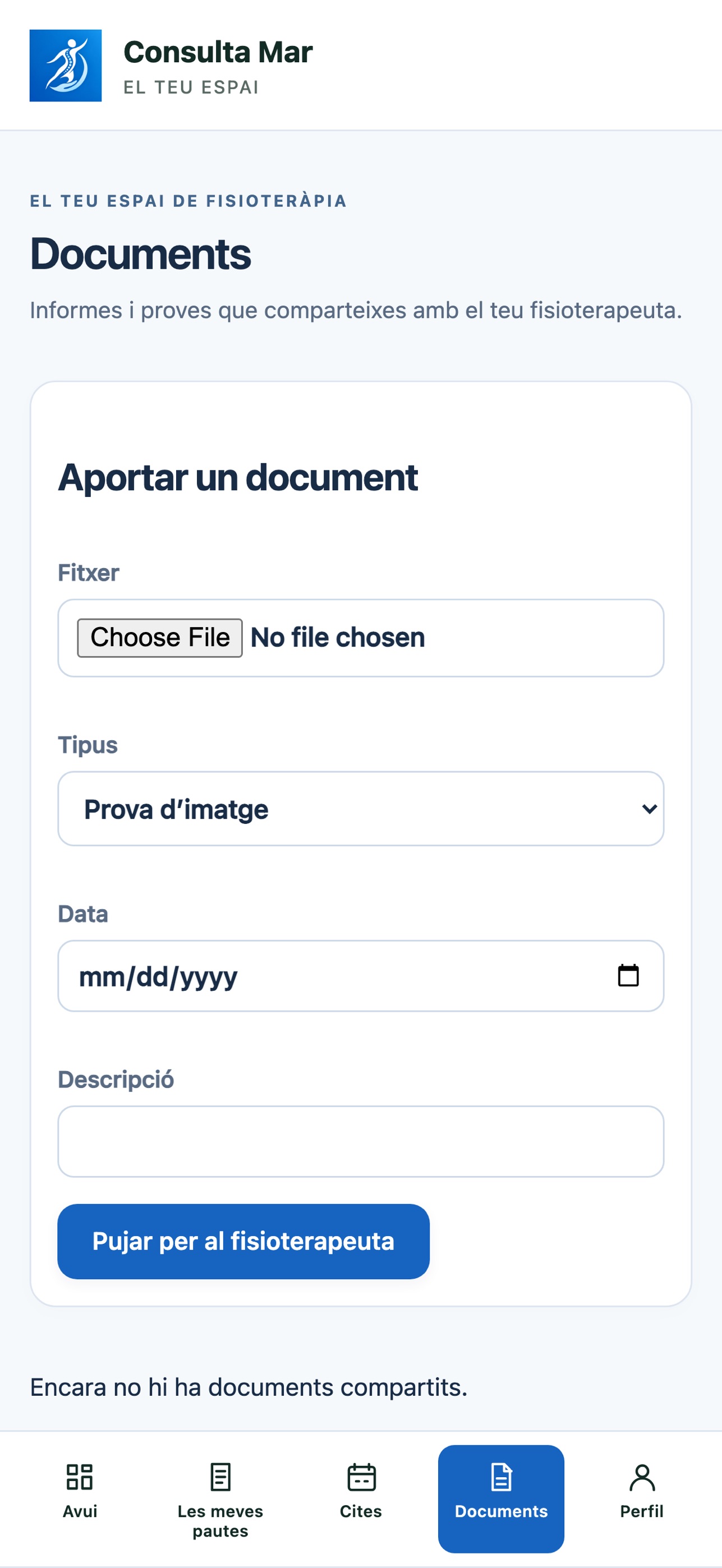 Screenshot 5 of Fisio App