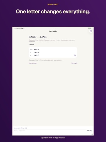 Word Twist: Word Scramble iPad screenshot