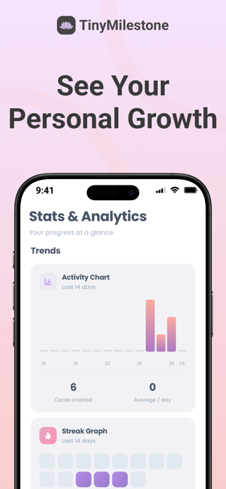 TinyMilestone: Goal Tracker Screenshot 4 of 5