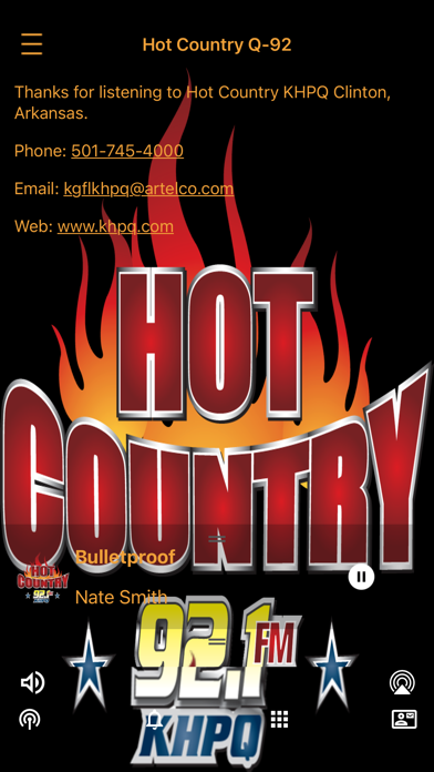 KHPQ Hot Country Q92.1 Screenshot