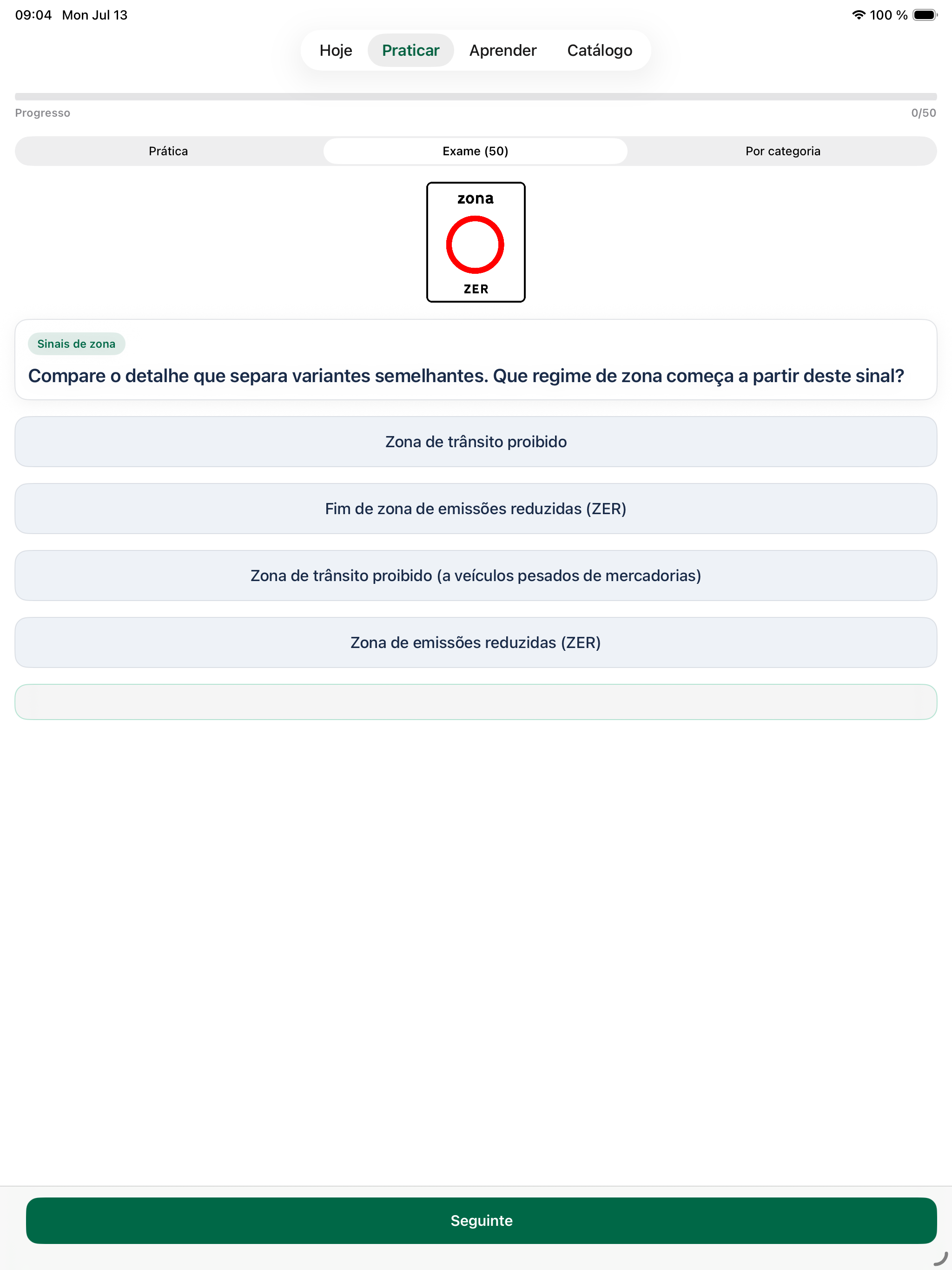 Sinais de Trânsito PT - Código screenshot 10