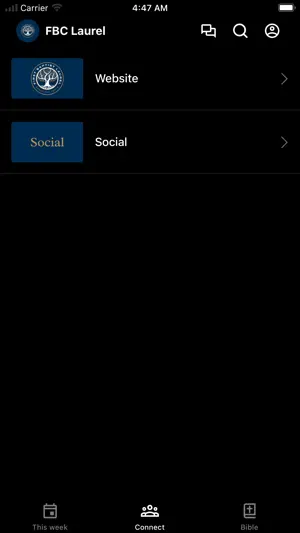 First Baptist Church Laurel MS screenshot 2