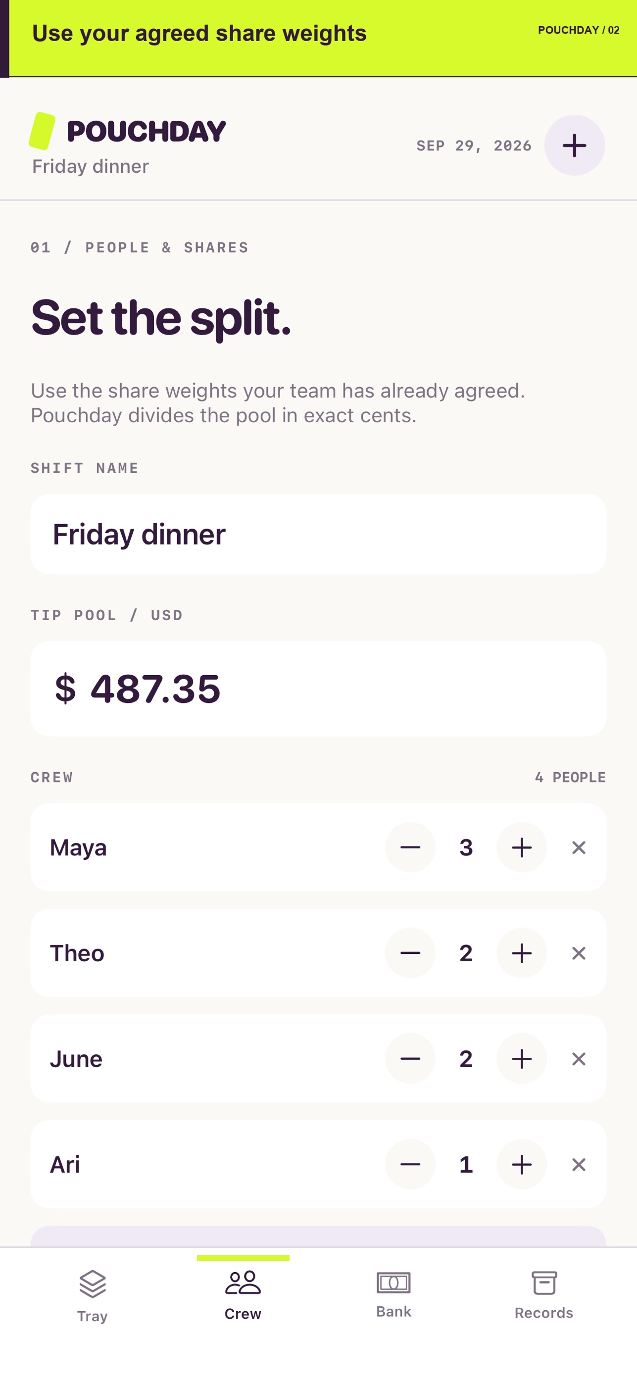 Screenshot 2 of Pouchday Cash Envelope Planner