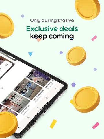 TheCast - Live Commerce iPad screenshot