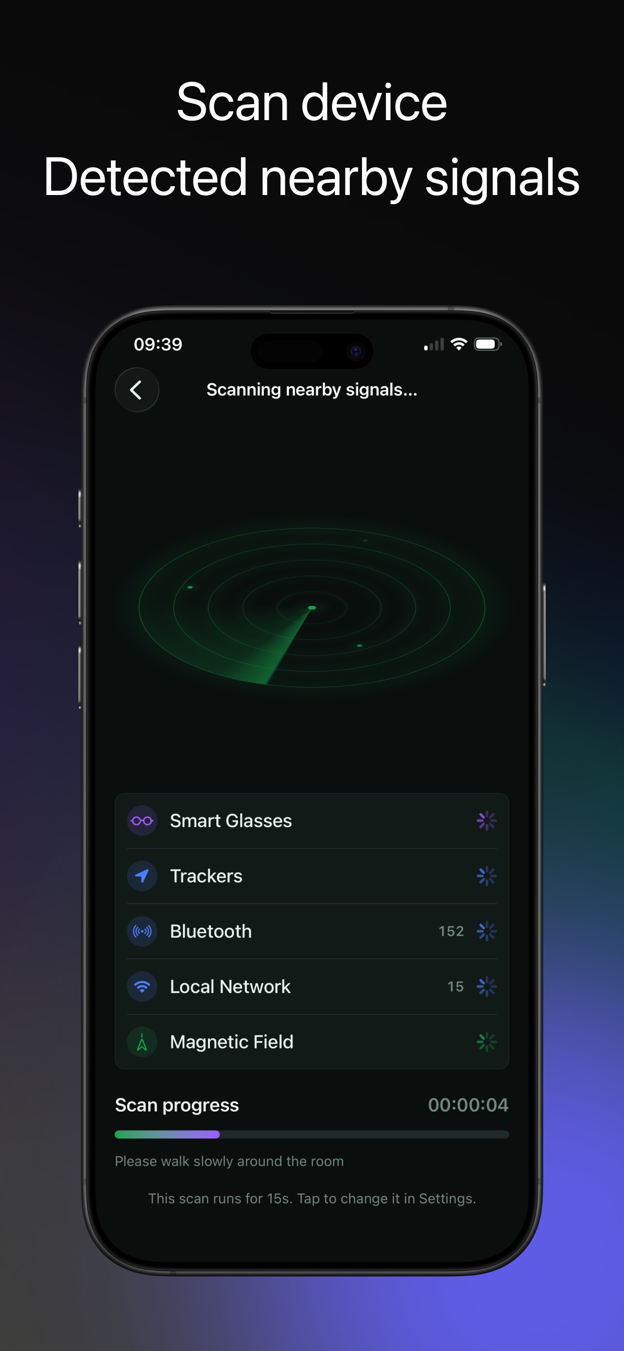 Screenshot 1 of PrivacyScope: Spy Cam Finder
