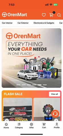 OrenMart - Car Accessories screenshot