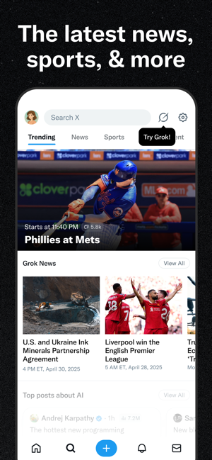 ‎X Screenshot