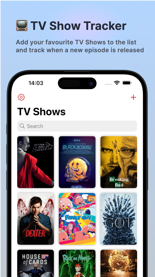TV Show Tracker - TV Club - 1.0 - (iOS)