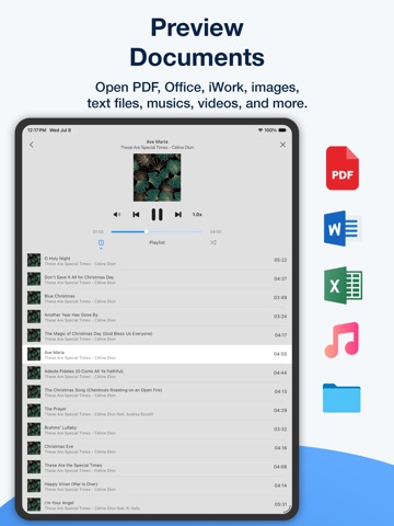 AirDisk: File Transfer iPad screenshot