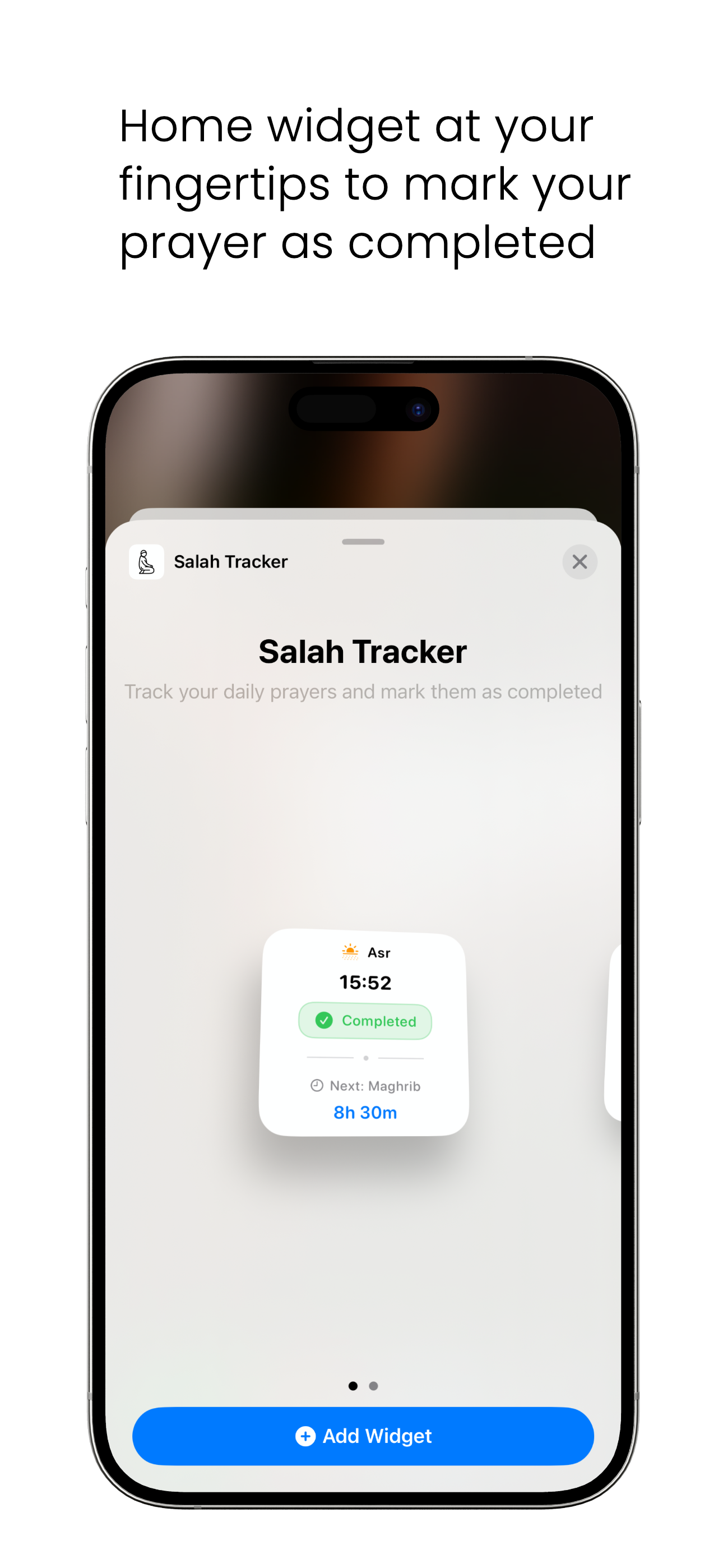 Salah Tracker - five daily