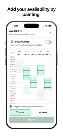 WhenWeMeet? - Group Scheduling Screenshot 5 of 9