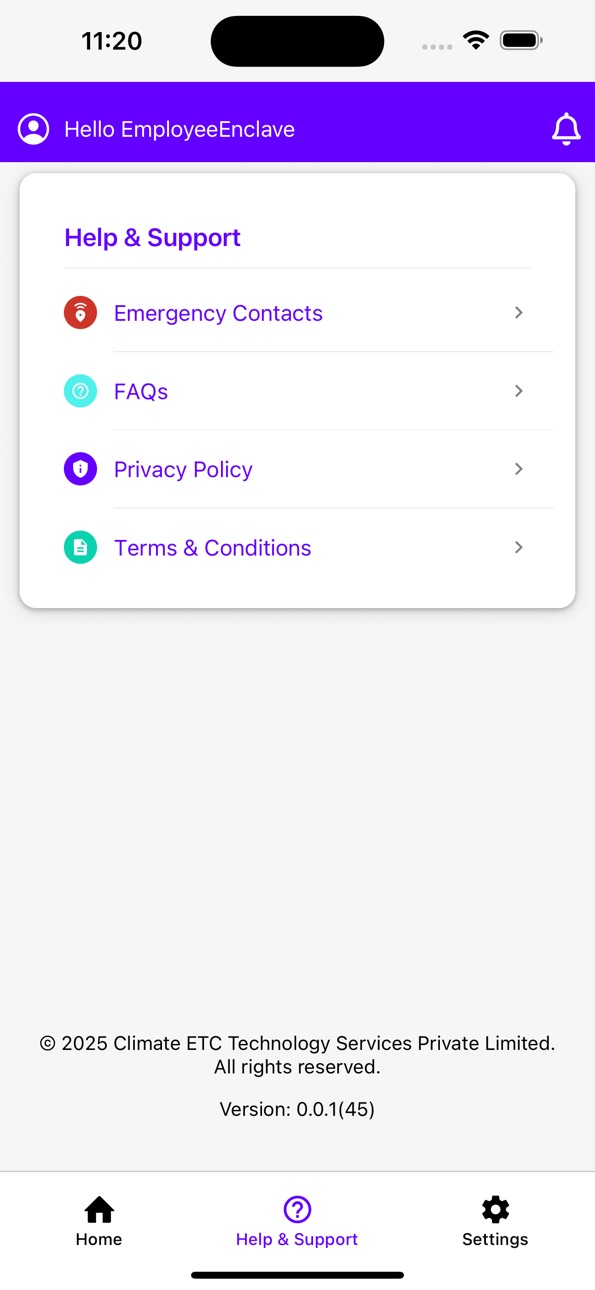 iPhone screenshot