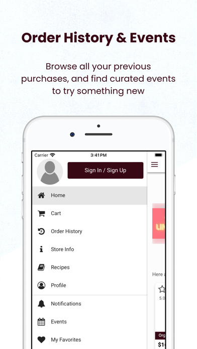 Cabrini Wines & Spirits Screenshot
