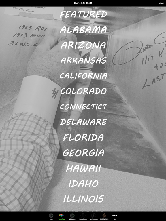 CRAVE THE AUTO iPad screenshot 2 - Sports app