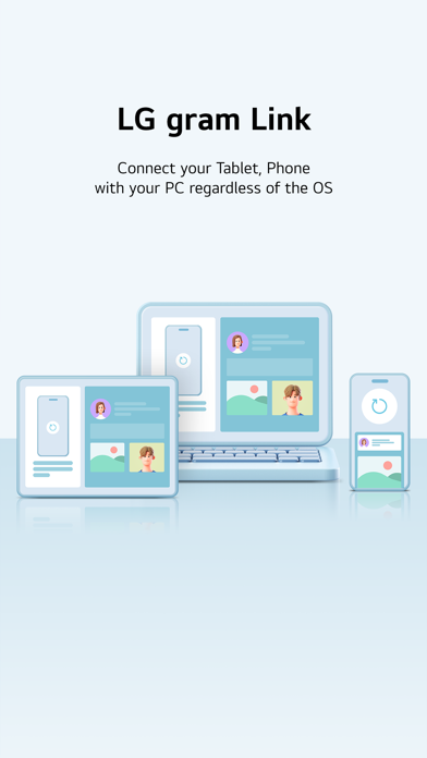 LG gram Link Screenshot