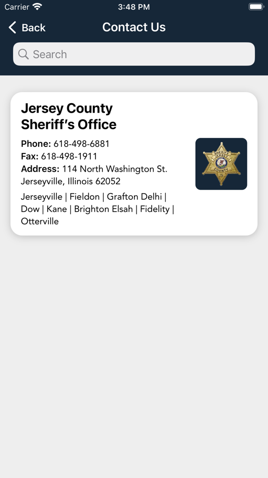 #2. Jersey County Sheriff IL (iOS) Podle: Jersey County Sheriff's Office