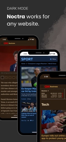Noctra: Dark Mode For Safari screenshot