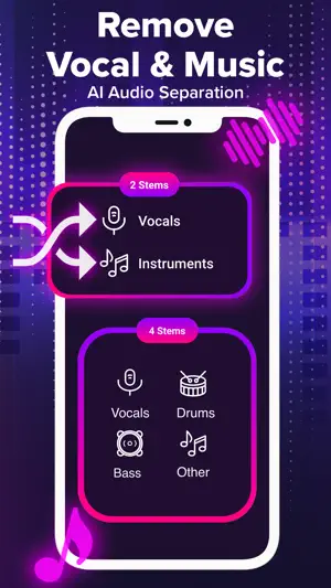 Vocal Remover: Music Separator screenshot 1