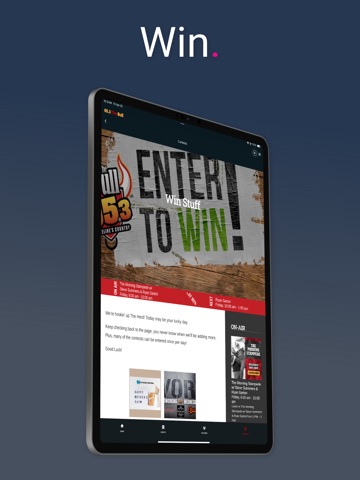 95.3 The Bull iPad screenshot