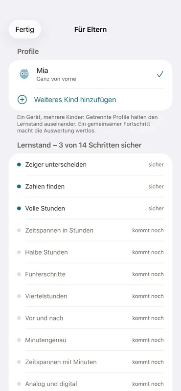 Zeigerheld – Uhr lesen lernen screenshot 8 of 9