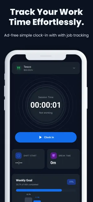 Worker Tracker – Time Tracking screenshot 1