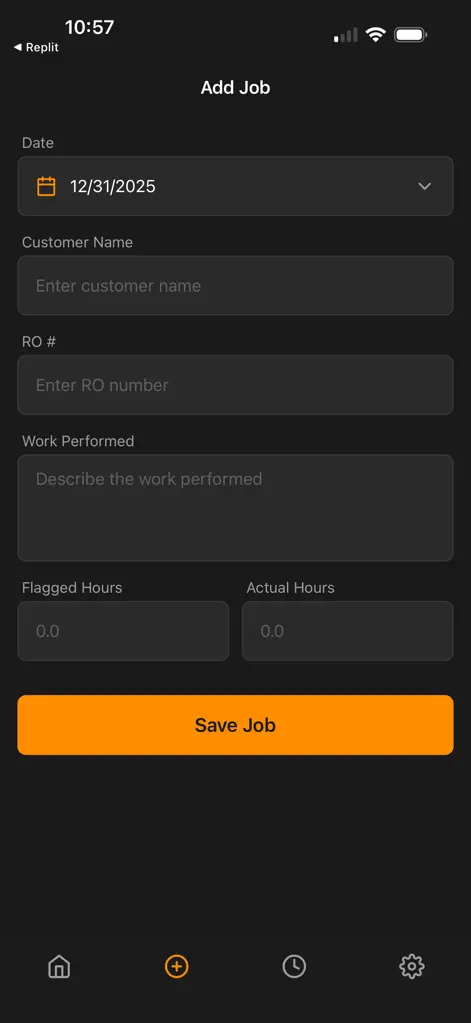 Flat Rate Tracker - Productivity App | MWM