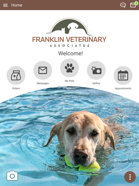 Franklin Vet iPad screenshot 1 - Business app