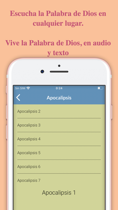 Biblia Reina Valera Español Screenshot