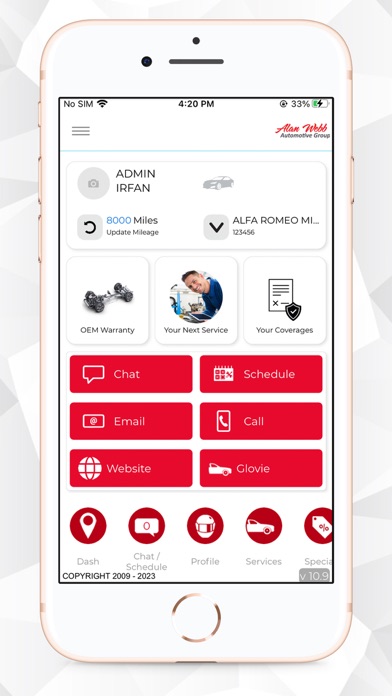 Screenshot #3 pour ALAN WEBB AUTO CARE