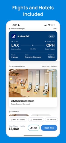 Nomo: Flights, Hotels, & Trips Screenshot 3 of 9