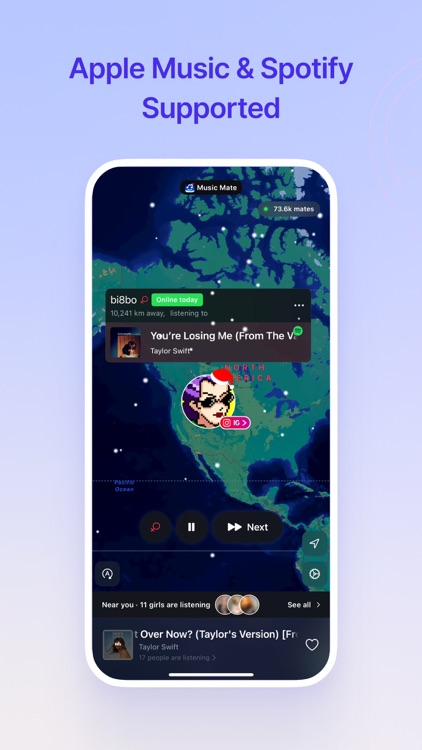 MusicMate: Music, Map, Friends screenshot-5