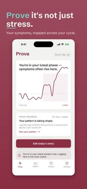 PMDD Tracker & Cycle - Prova screenshot 1