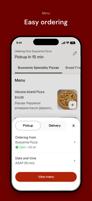 Buscemi's Pizza screenshot 3