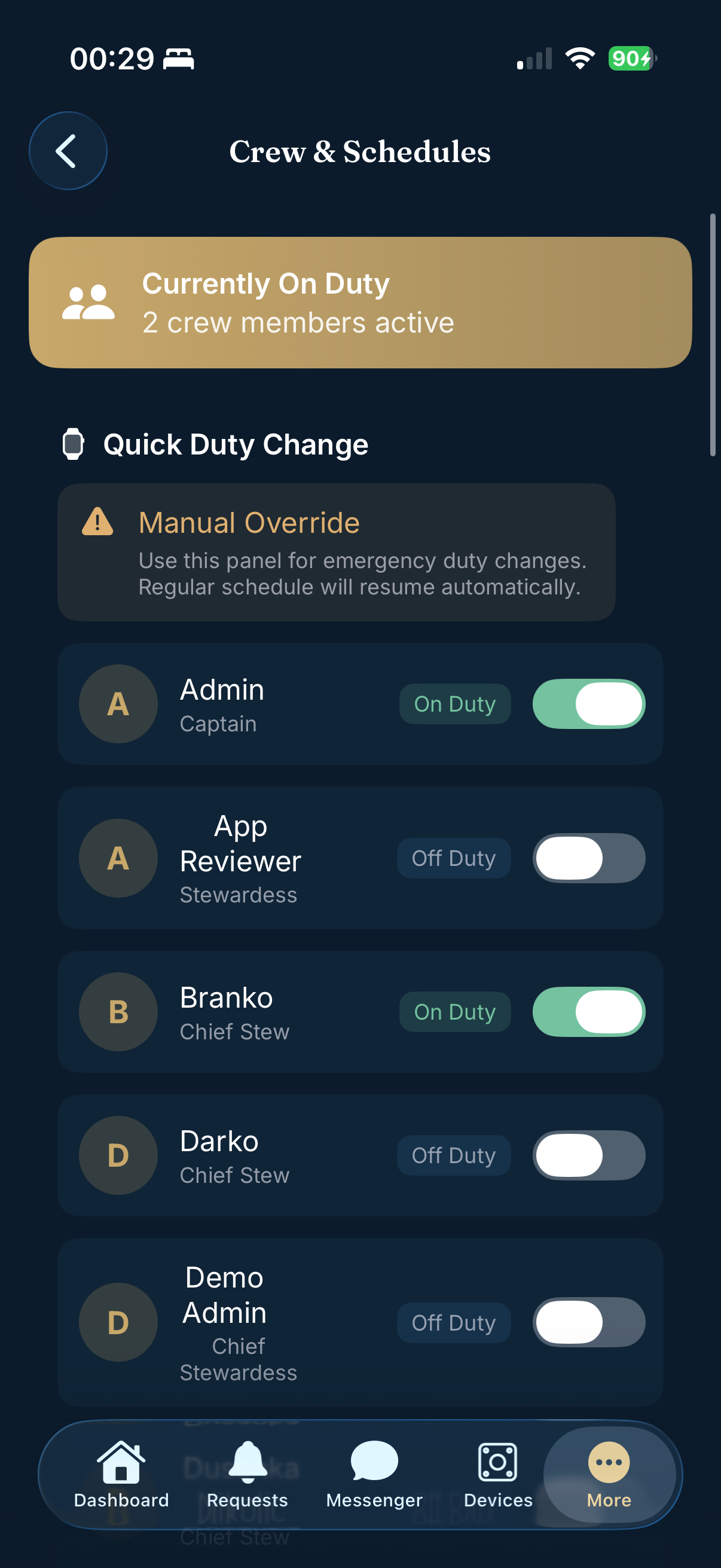OBEDIO Crew screenshot 7