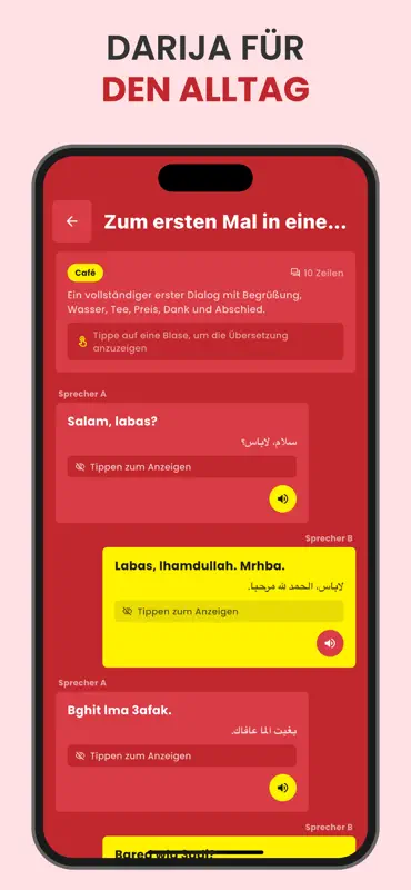 Darija Lingo: Darija lernen screenshot 6 of 8