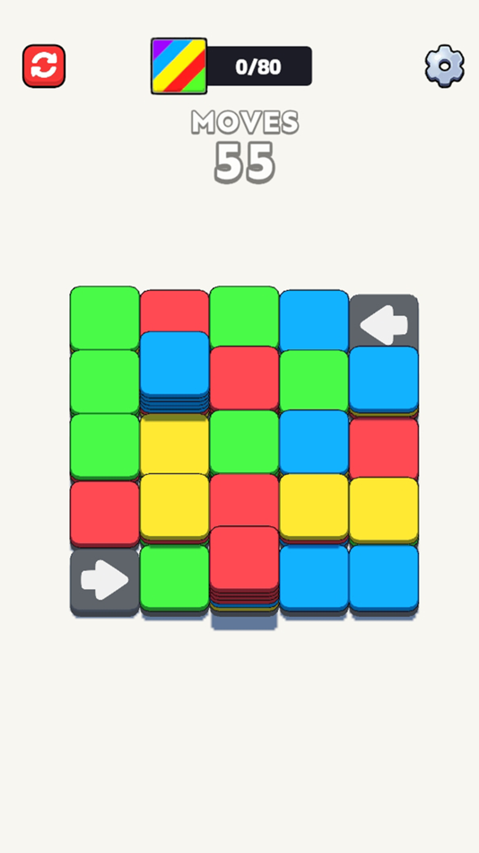 #2. Slide N Stack (iOS) 由: FanHaptic Studio